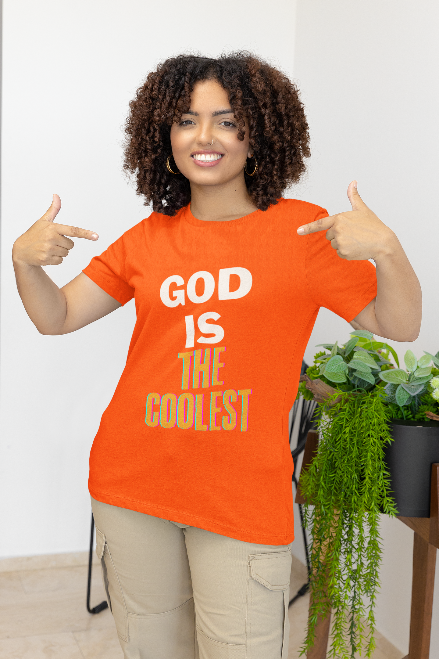 Women's GOD is the Coolest t-Shirt