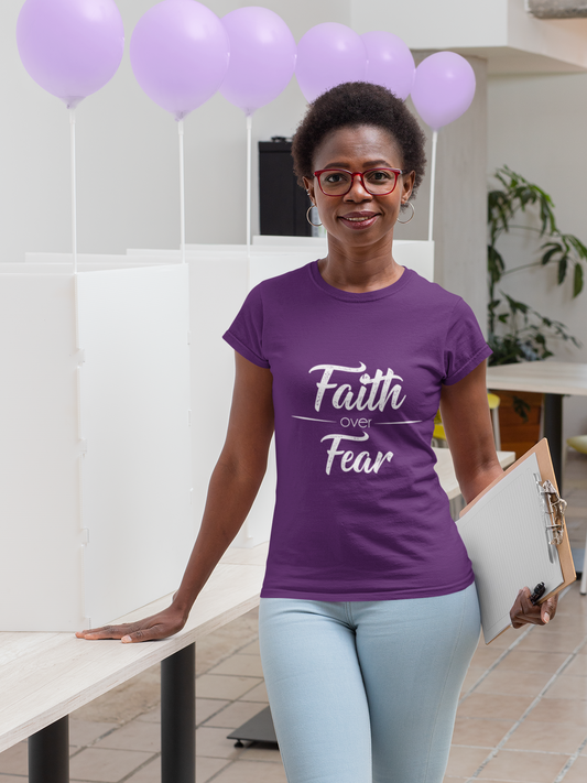 On Sale, Women's Faith Over Fear T-Shirt