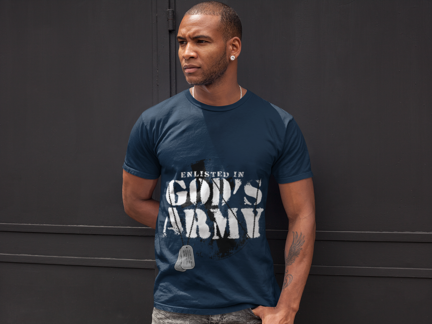 On Sale, Men's GOD's Army T-Shirt