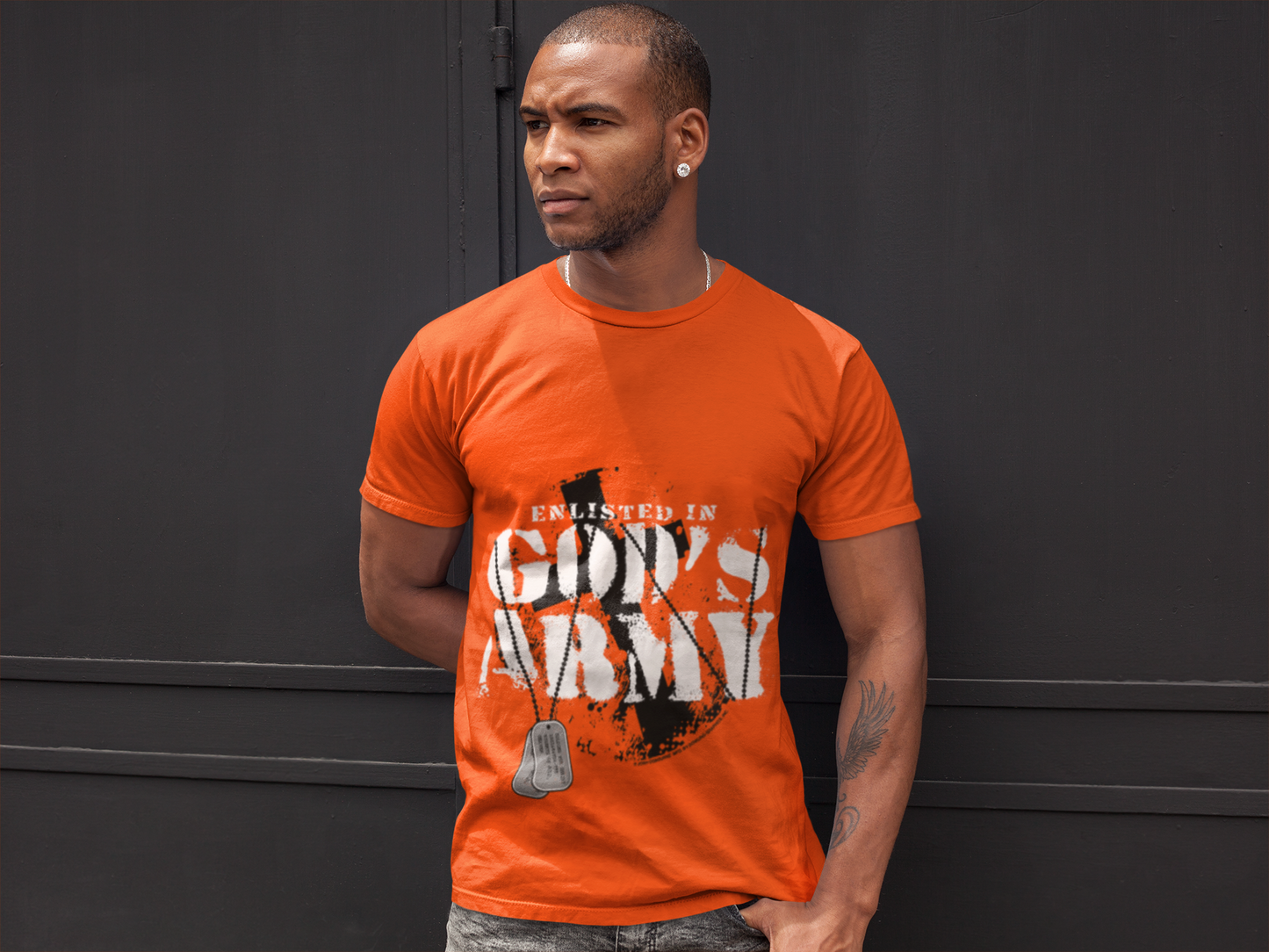 On Sale, Men's GOD's Army T-Shirt