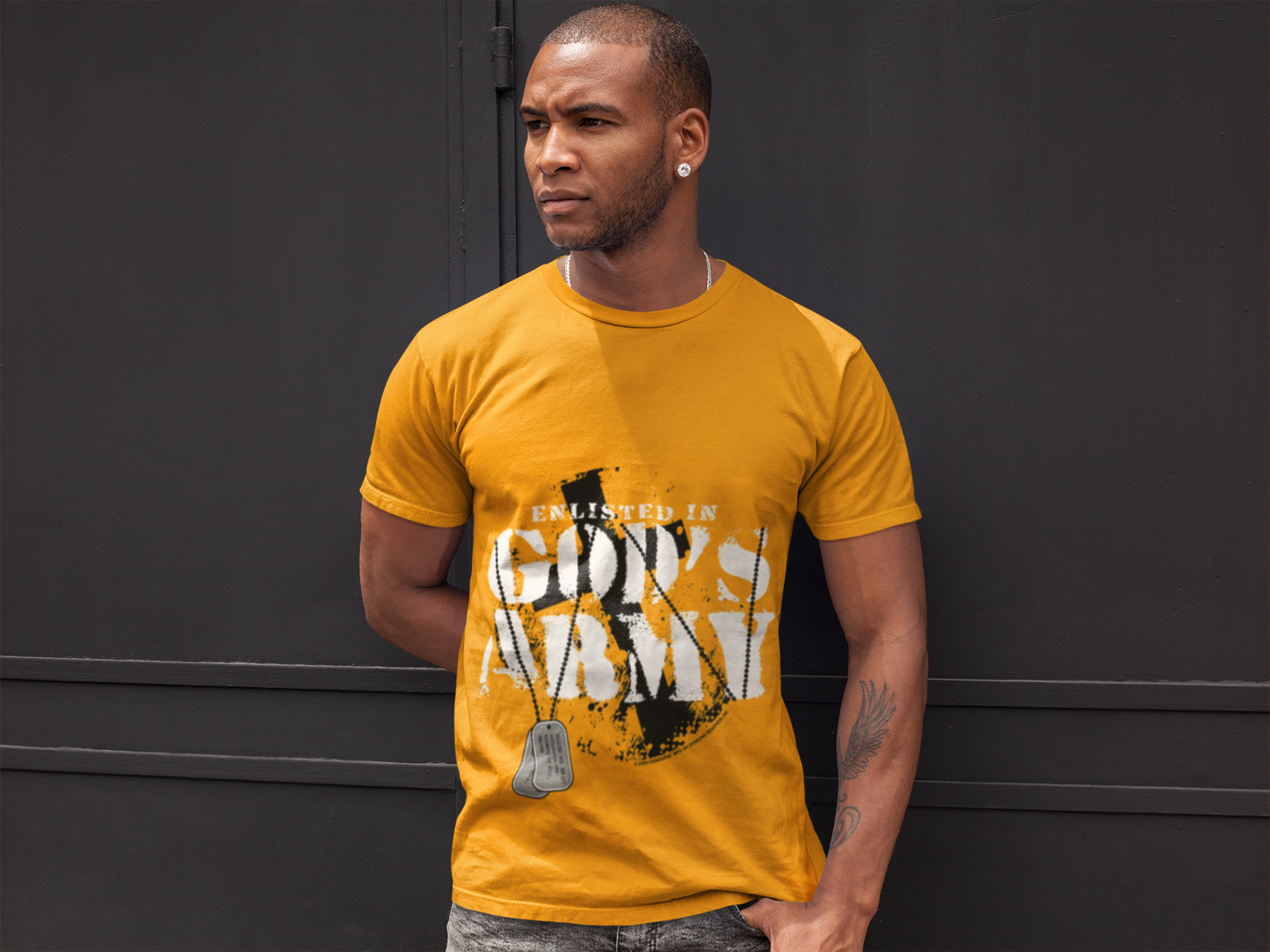 On Sale, Men's GOD's Army T-Shirt