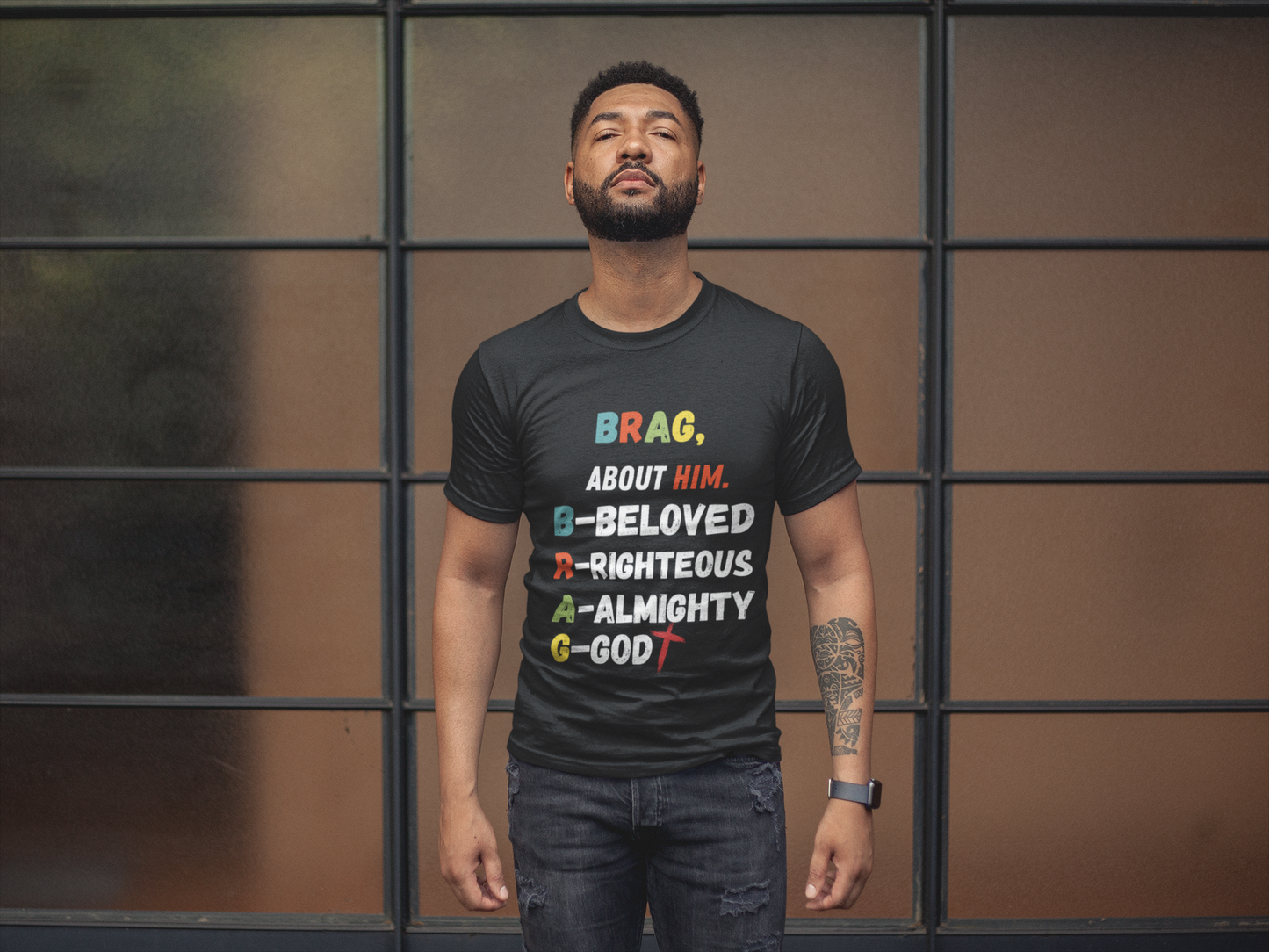 Men's Brag about God T-Shirt