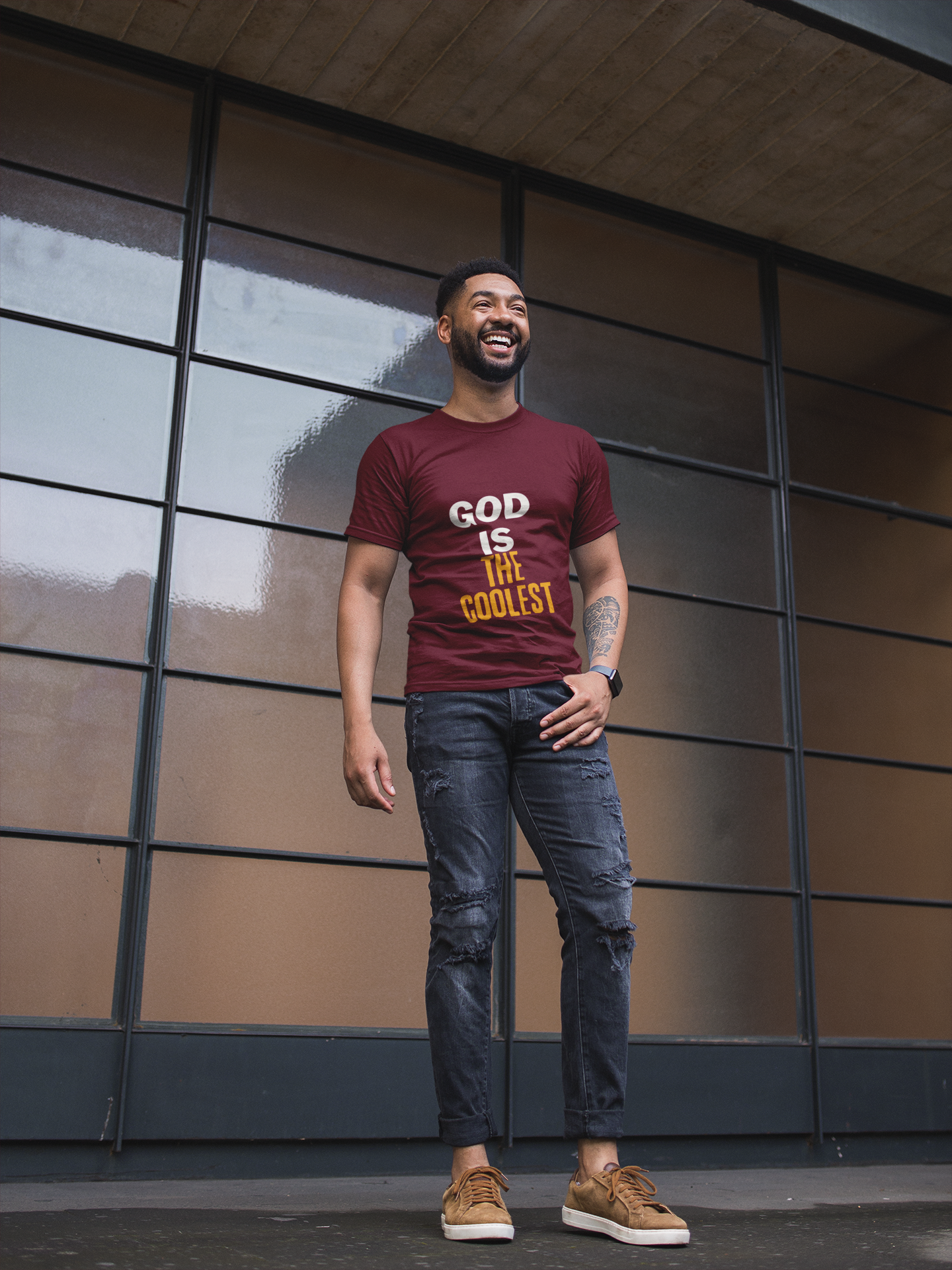 Men's GOD is The COOLEST T-Shirt