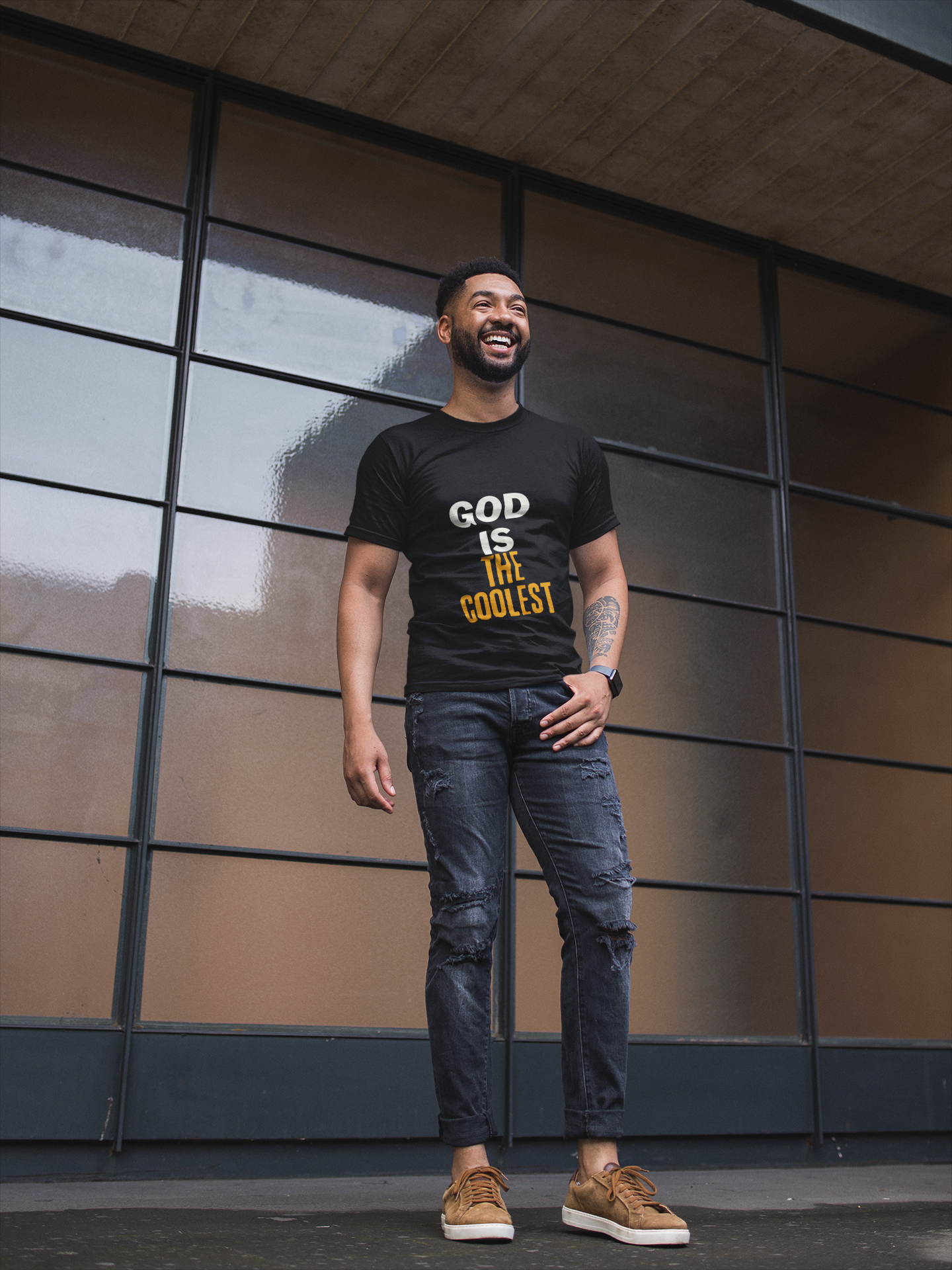 Men's GOD is The COOLEST T-Shirt