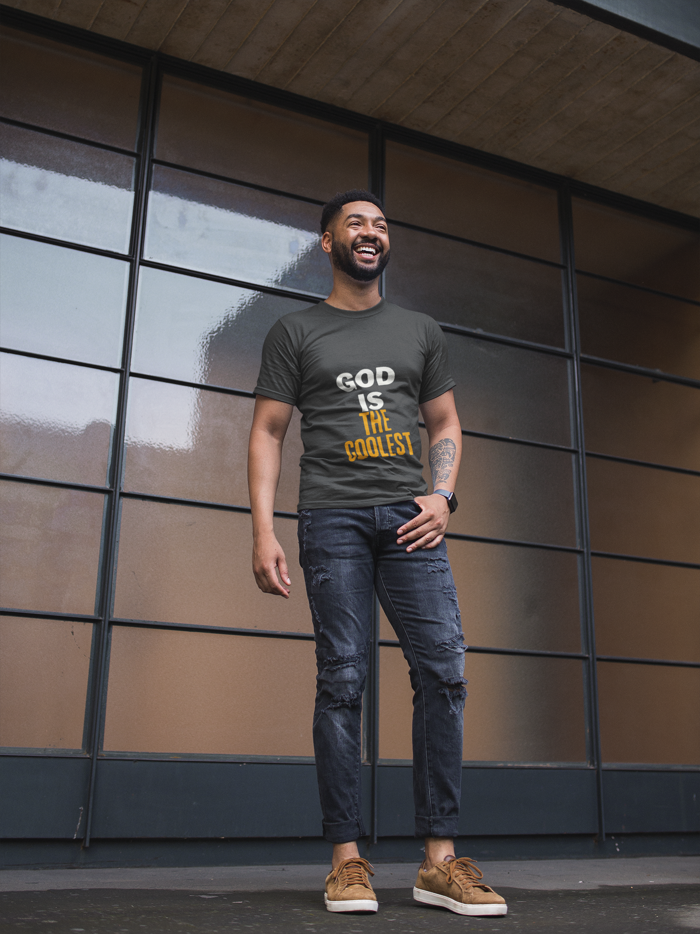 Men's GOD is The COOLEST T-Shirt