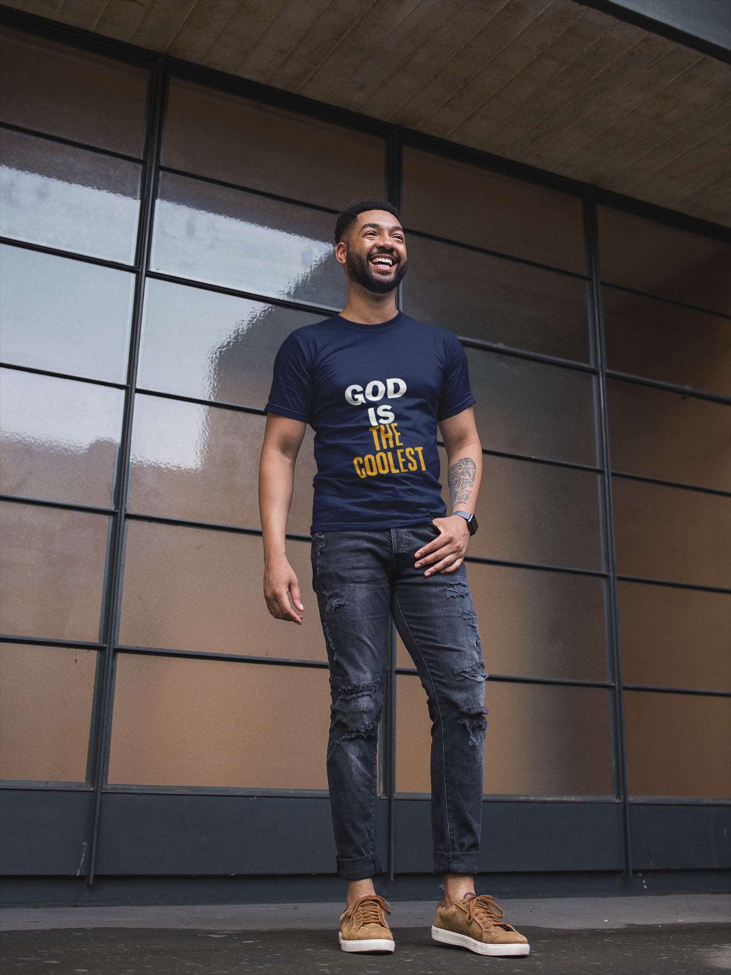 Men's GOD is The COOLEST T-Shirt