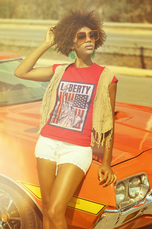 Ladies Signature, Liberty T-Shirt Unisex Garment Dyed