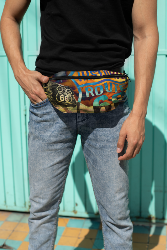 For Men, Fanny Pack Route 66