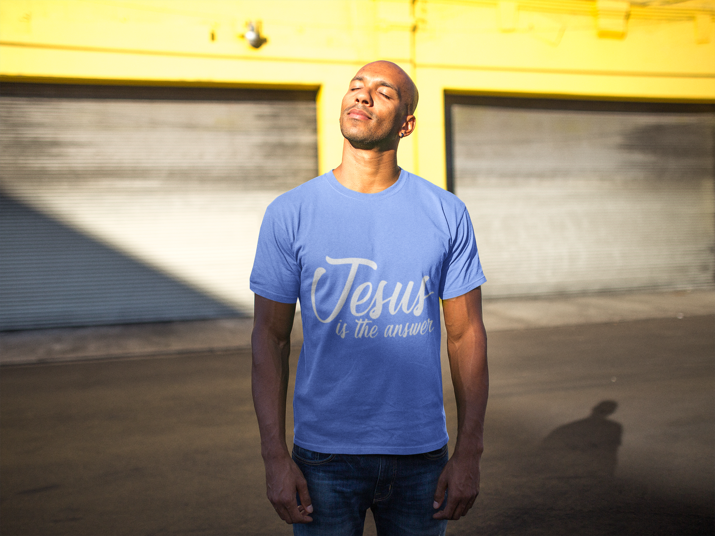 On Sale, Men's JESUS is the Answer T-Shirt