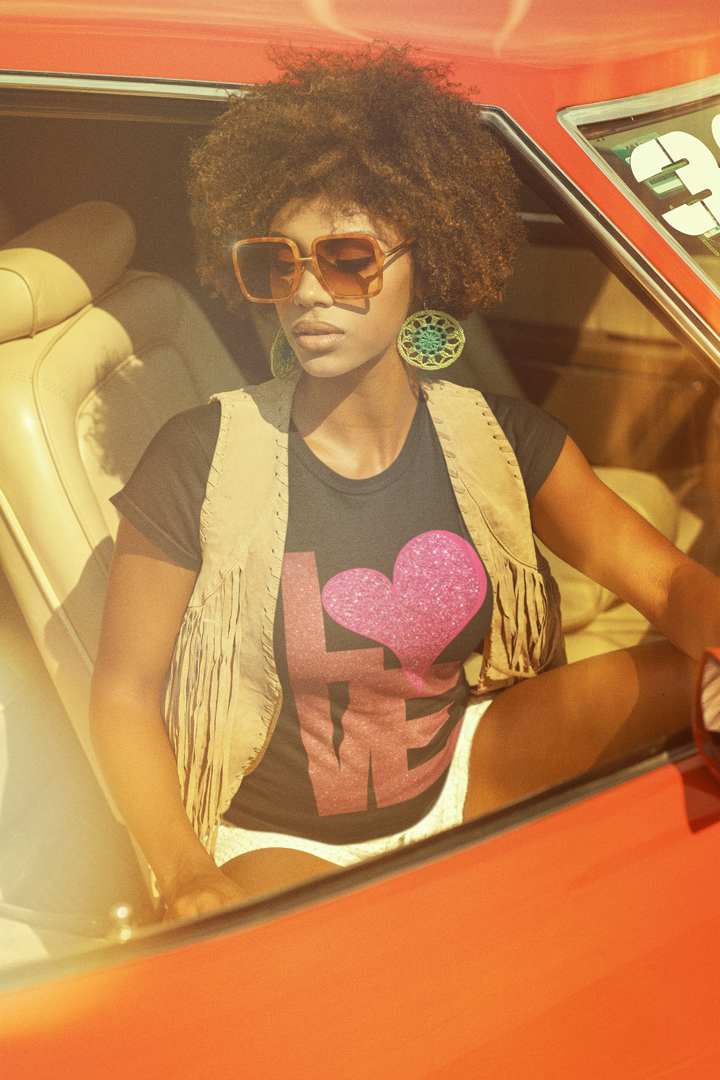 Women's Love Heart T-Shirt